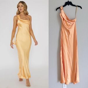 knee length dresses for ladies Arlowe Tied Shoulder Tiered Midi Dress Floral Orange– Selfie Leslie  Australia